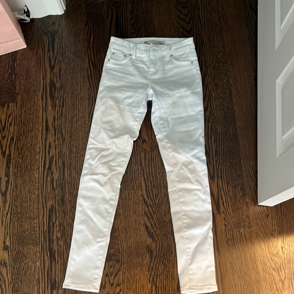 white jeans